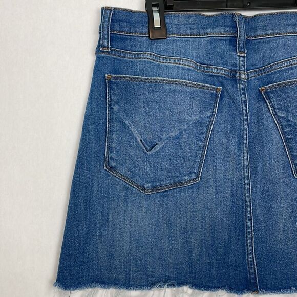 Hudson Vivid Blue Denim/Jean Mini Skirt. Size 26. - Picture 9 of 15